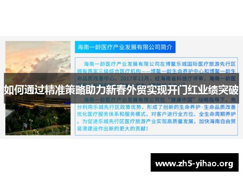 如何通过精准策略助力新春外贸实现开门红业绩突破
