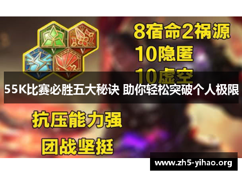 55K比赛必胜五大秘诀 助你轻松突破个人极限